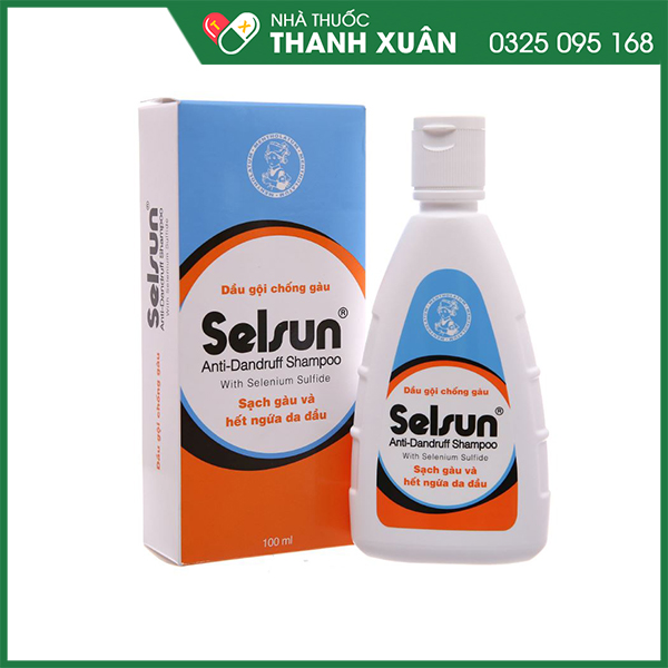 Selsun - dầu gội đầu trị gầu